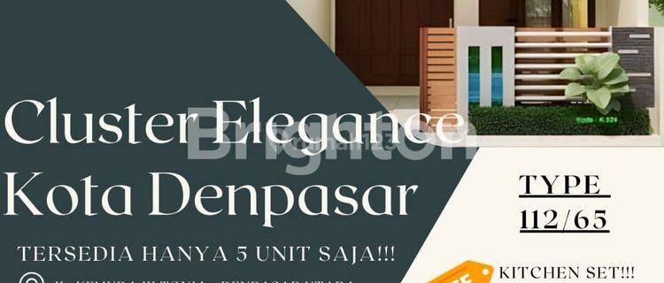 5 Unit Rumah Elegan Cluster One Gate System Peguyangan 1