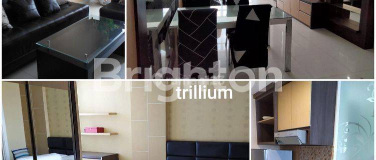 APARTMENT 2 BR TRILLIUM RESIDENCE SURABAYA BAGUS SIAP HUNI FULL FURNISHED 1