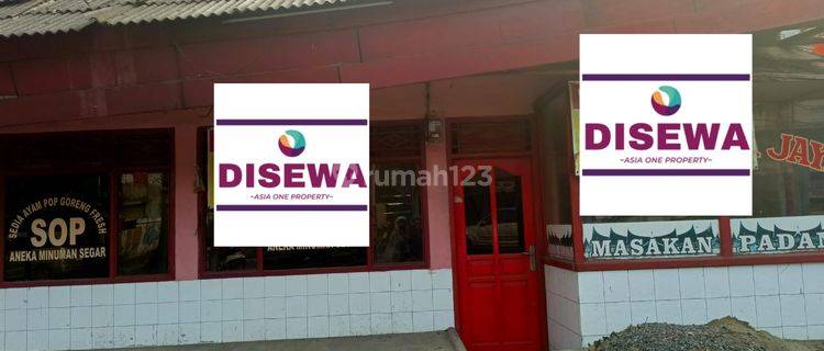 Disewakan Rumah bisa buat Usaha di pinggir jalan raya  1