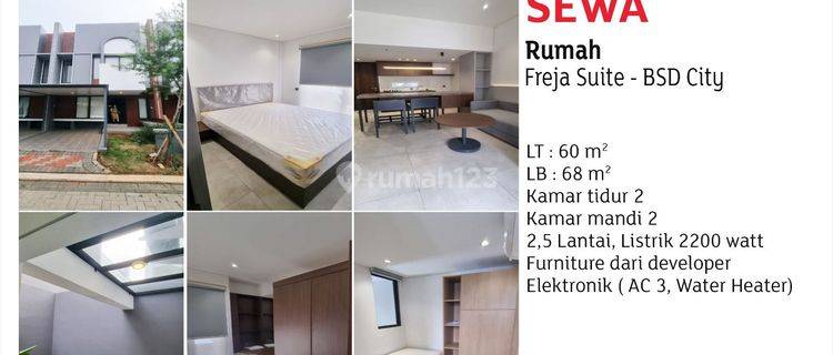 Rumah full furnished  2lantai dekat Aeon mall 1