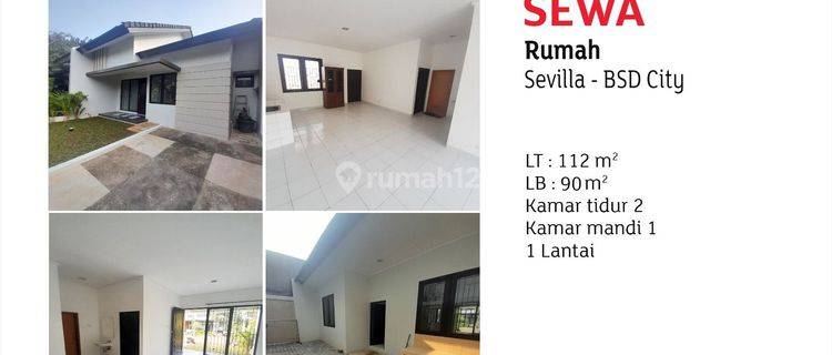 Rumah 1 lantai di BSD 1