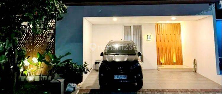 Rumah Hoek Keren Full Furnished Langsung Huni di Bintaro Jaya 1