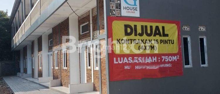 Rumah Kontrakan 16 Pintu siap beroperasi 1