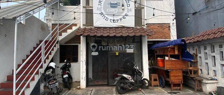 RUKO 1 LANTAI SAMPING JALAN COCOK UNTUK USAHA DI KRAMAT JATI 1