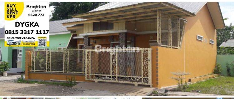 Rumah Cantik siap huni, Desain menarik minimalis bebas banjir di daerah sei mencirim dekat dengan kampung lalang. 1