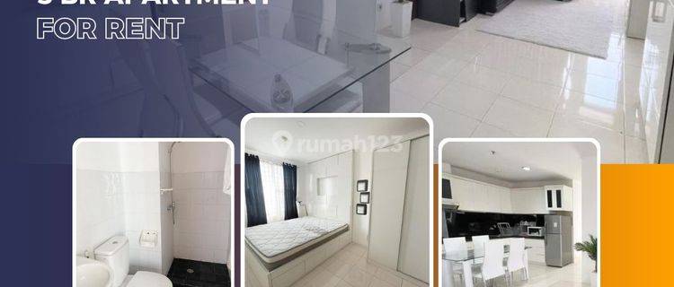 Disewakan 3BR Apartemen Casablanca Mansion Furnished Tebet Jakarta Selatan 1