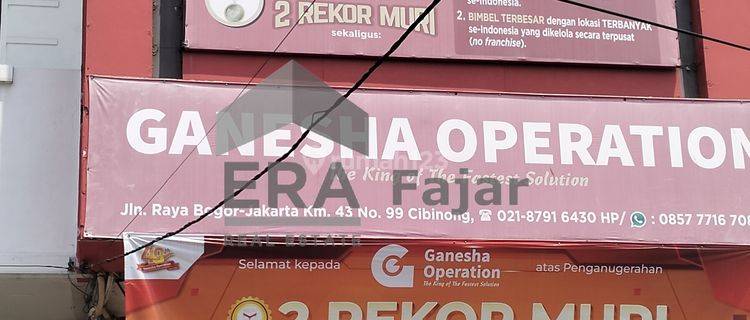 RUKO 3,5 LANTAI DI JALAN RAYA JAKARTA BOGOR CIBINONG 1