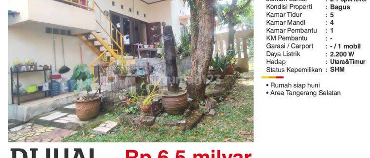 Dijual Rumah 2 Lantai Sutera Harmoni Alam Sutera Tangerang Selatan398m2 Bagus Siap Huni 1