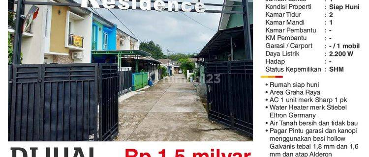 Dijual Rumah Alamanda Residence Graha raya Tangerang Bagus Siap Huni Murah Bagus 1