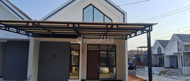 Rumah Ready tanpa DP Free biaya² desain Scandanavian bbs banjir 1