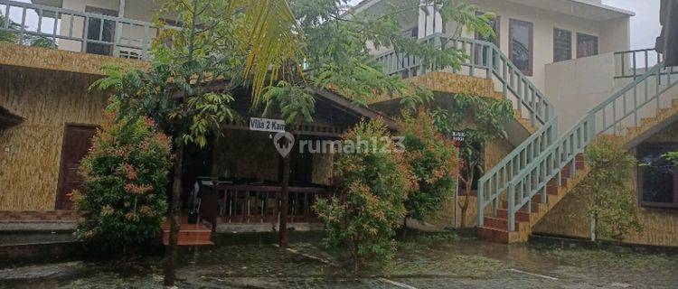 Dijual Hotel Rumah Kayu Pinggir Kali Prigen 1