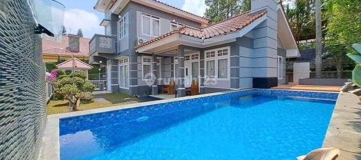 Disewakan Villa N16 Private Pool Kota Bunga Puncak 1