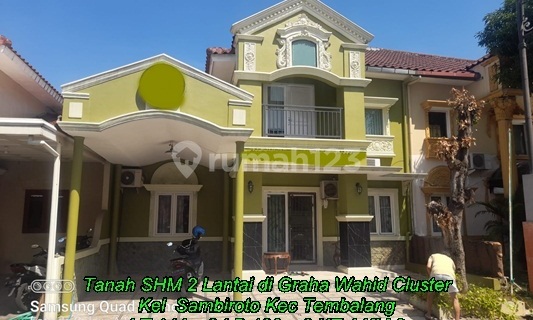 House for Sale 2 Floors Freehold SHM in Graha Wahid Housing Estate, Sambiroto Village Cluster, Tembalang District, Semarang 1