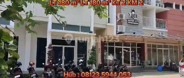 Kantor / Ruko Dijual 2 LT di Jl Raya Graha Padma Beulevard Dkt Bandara dan Exit Tol Semarang Barat 1