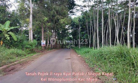 Tanah Dijual Hak Milik di Jl Raya Kyai Padak Masjid Kapal Kel Wonoplumbon Mijen 1