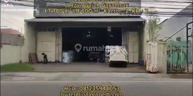 Kantor Dan Gudang Dijual Murah di Jl Raya Gajah Gayamsari Semarang Timur 1