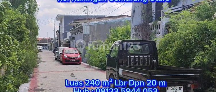 Tanah Dijual SHM Hak Milik di Perum Tanah Mas Kel Kuningan Kec Semarang Utara 1