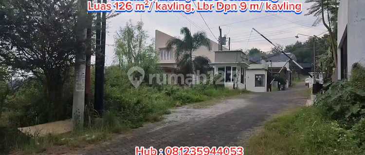 Affordable Land for Sale in Perum Alamanda Mangunharjo, Great View, Tembalang, East Semarang, Near Citragrand 1