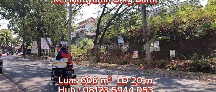 Tanah Dijual Murah SHM Hak Milik Jl raya Untung Suropati  Manyaran Kec Semarang Barat 1