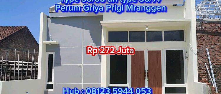 Rumah Baru  Dijual Ready SHM Hak Milik Di Perum Griya Prigi Batursari Dkt Pasar  Mranggen 1