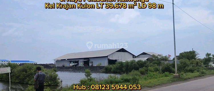 Tanah Dijual SHM  Hak Milik Zona Industri di Jl Raya  Pelabuhan Krajan Kulon Kaliwungu Kendal 1