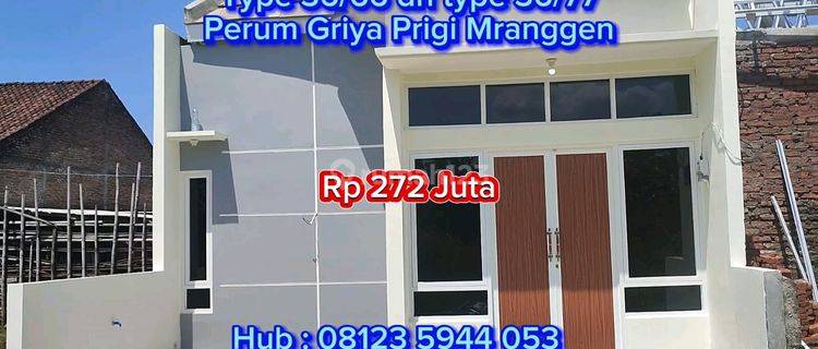 Rumah Baru Dijual Ready SHM Hak Milik Di Perum Griya Prigi Batursari Dkt Pasar Mranggen 1