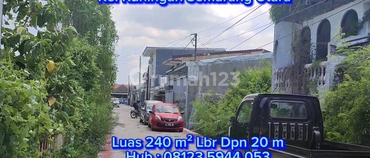 Land for Sale with SHM Ownership Rights in Perum Tanah Mas, Kuningan Village, North Semarang District 1