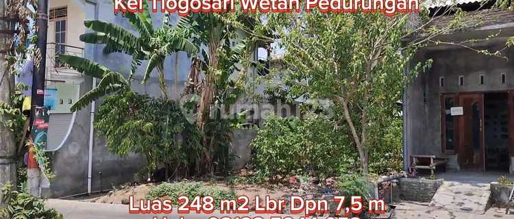 Tanah Dijual Murah SHM Hak Milik Jl Syuhada Kec Pedurungan Semarang Timur 1