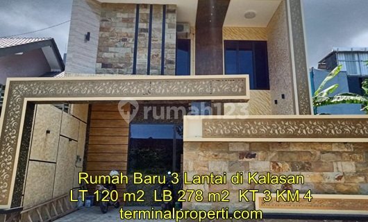Rumah Baru Dijual SHM Hak Milik 3 LT Bagus di Candi Kalasan Ngaliyan Semarang Barat 1