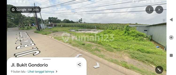 Tanah Dijual SHM Hak Milik Ada Ijinnya Jl Raya Gondorio Kec Ngaliyan Semarang Barat 1