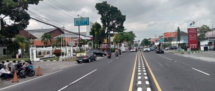 Tanah Usaha Pinggir Jalan Raya Magelang Jogja Samping BKN Sleman 1