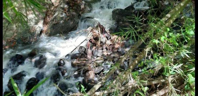 di Jual Lahan Wisata Sungai, Bebatuan Tebing di Cicantayan Sukabumi  1