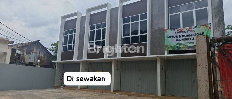 DISEWAKAN RUKO GANDENG 3 JALAN RAYA BAMBU APUS 1