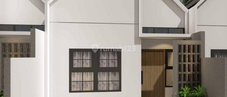 Rumah Minimalis Modern 1 lantai dekat Stasiun Depok dan  Toll 1