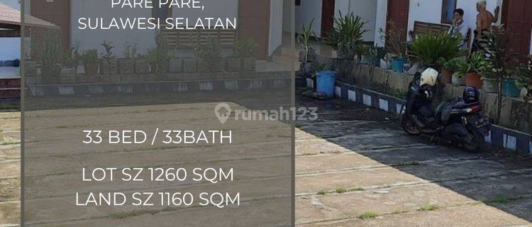 USAHA KONTRAKAN 33 PINTU DI PAREPARE SUDAH BERJALAN INCOME 20JT 1