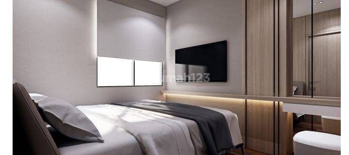 Apartemen 2BR Strategis Tengah Kota di Landmark Residence 1