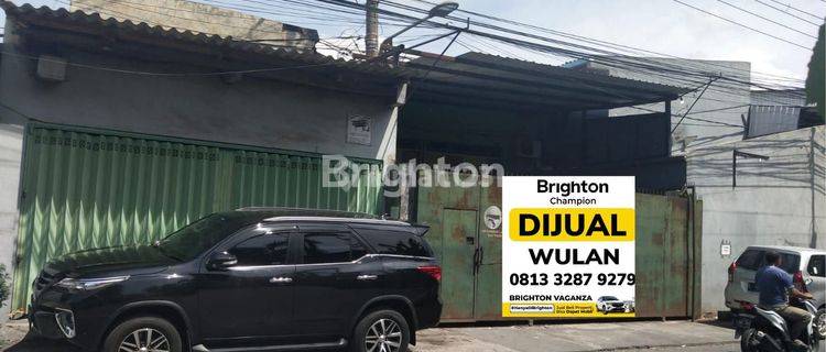 /  Gudang Siap Pakai Kendung Sememi, Akses Tronton.trailer Dekat Tol Tandes ,no Banjir 1