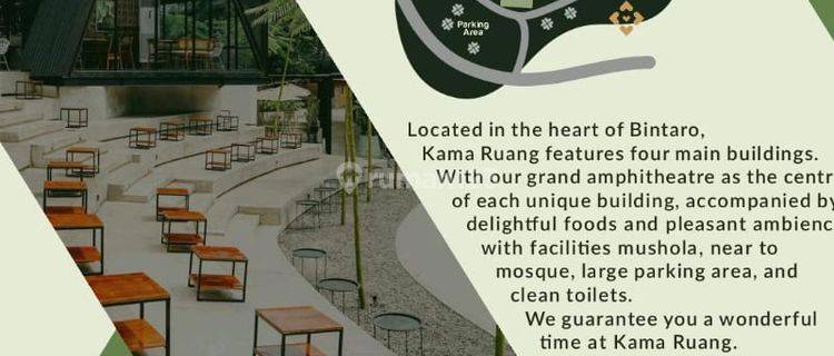 For Rent Ruang Usaha di Bintaro (Kama Ruang) 1