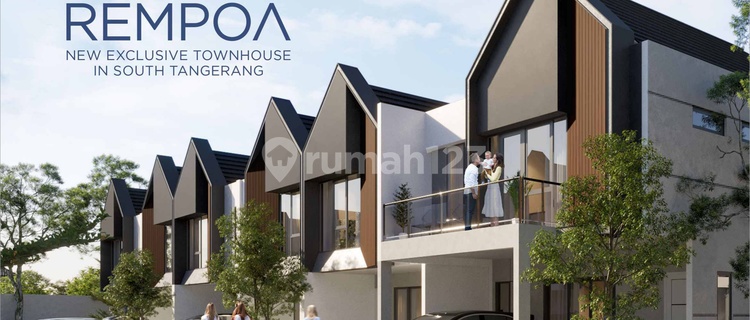 House in Rempoa, Catha Rempoa Residence, East Ciputat, South Tangerang. 1