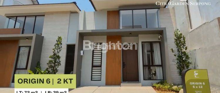 Rumah 1 lantai Citra Garden Serpong ELAIA Type Origin 6 1