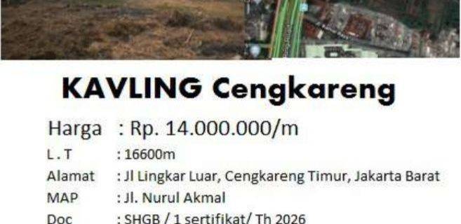 TANAH KAVLING CENGKARENG
JUAL MURAH
Rp. 14.000.000/m
psaran diatas 15jt/m
NJOP 2023 Rp. 13.125.000 1