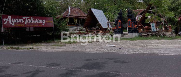 TANAH EX RESTO AYAM TALIWANG DI JALAN RAYA KARANGMOJO SENIN WONOSARI YOGYAKARTA 1