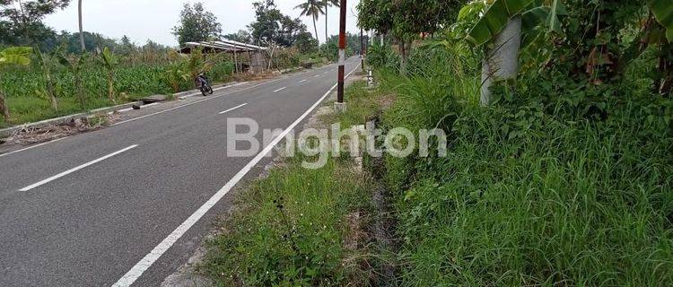 SANGAT MURAH, KAN TANAH PINGGIR JALAN RAYA CANDIBINANGUN PAKEM, BELAKANG KAMPUS UII KALIURANG 1