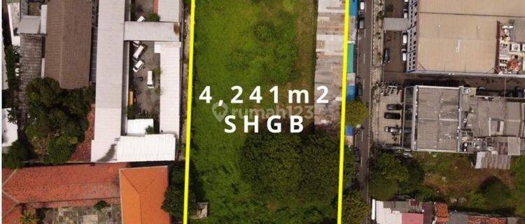 Di Jual Tanah Di Jual Kavling Komersil Di Senen Jakarta Pusat Lokasi Premium Super Ramai Lokasi Super Strategis 4241 m² HGB Panjang  1