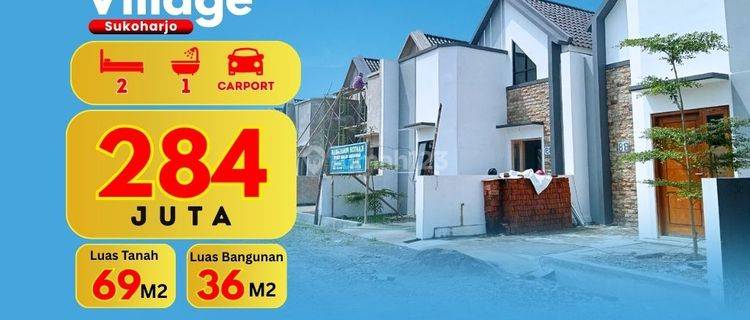 PROMO RUMAH 284 JUTA DI SUKOHARJO KOTA 1