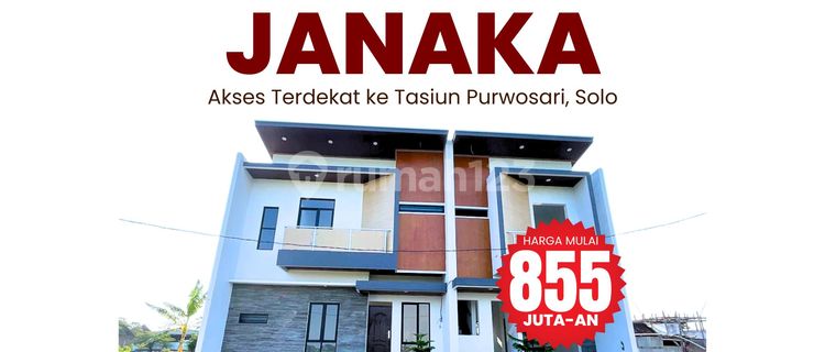 2-STORY MINIMALIST TROPICAL HOUSE NEAR SOLO 1