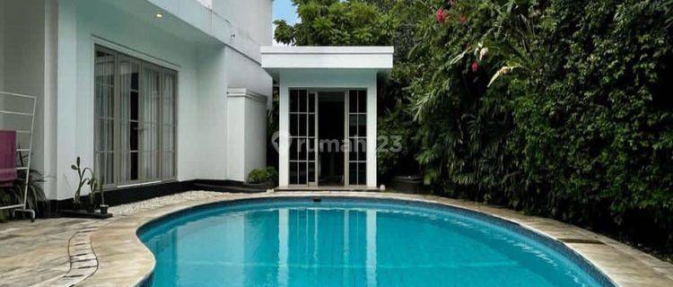  For Sale Rumah Bagus Terawat Dan Siap Huni Ada Swimming Pool Dan Hamaman Unfurnished Shm - Sertifikat Hak Milik Di Pejaten, Pejaten 1