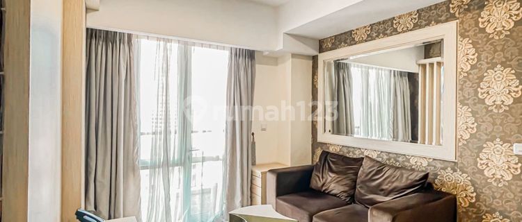 For Rent Affordable Apartment Strategic Location - Ambassade Residences South Jakarta - Very Good Condition Furnished - 2 Bedrooms 1