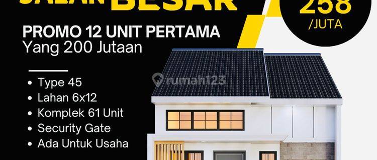 Rumah 200 Jutaan Pinggir Jalan Lubuk Pakam di lubuk pakam, Lubuk Pakam 1