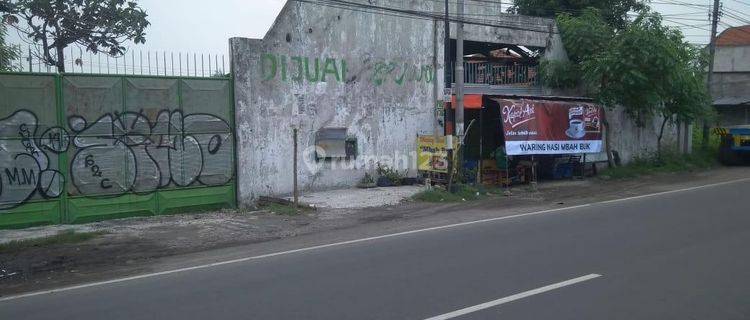 Sewa Tanah Untuk Gudang Di Nol Raya Trosobo Dekat Bypass Krian 1